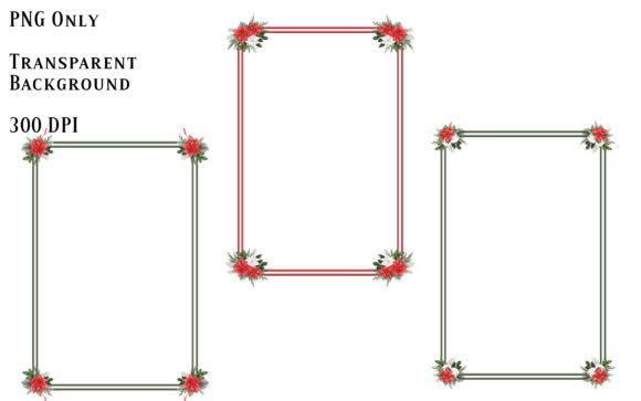Christmas Frames 4: Festive Illustrations for Blogs