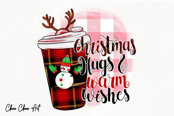 Christmas Hugs and Warm Wishes: Festive Illustrations