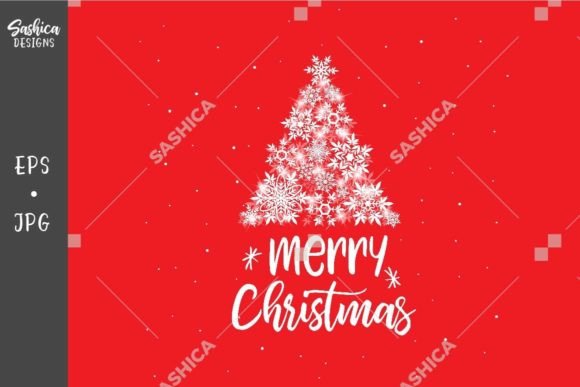 Christmas Tree and Cannabis Snowflakes Illustrations Review