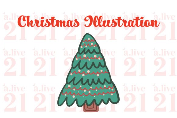 Christmas Tree Clipart SVG: Festive Illustrations for Makers