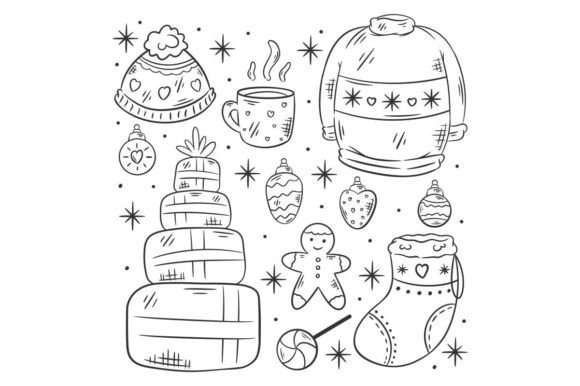 Festive Christmas Elements Collection: Pro Illustrations