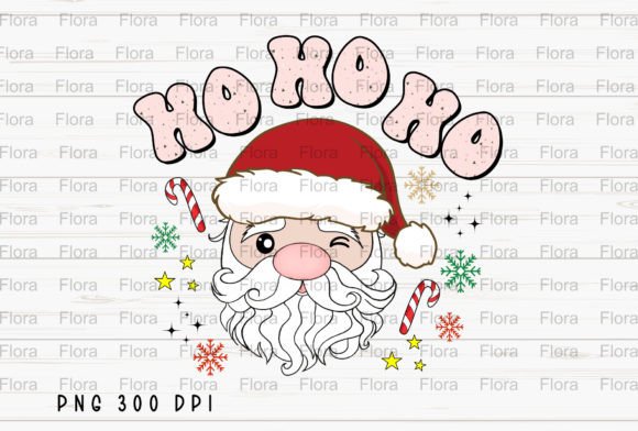 Review: Ho Ho Ho Santa Claus Retro Christmas PNG for Embroidery
